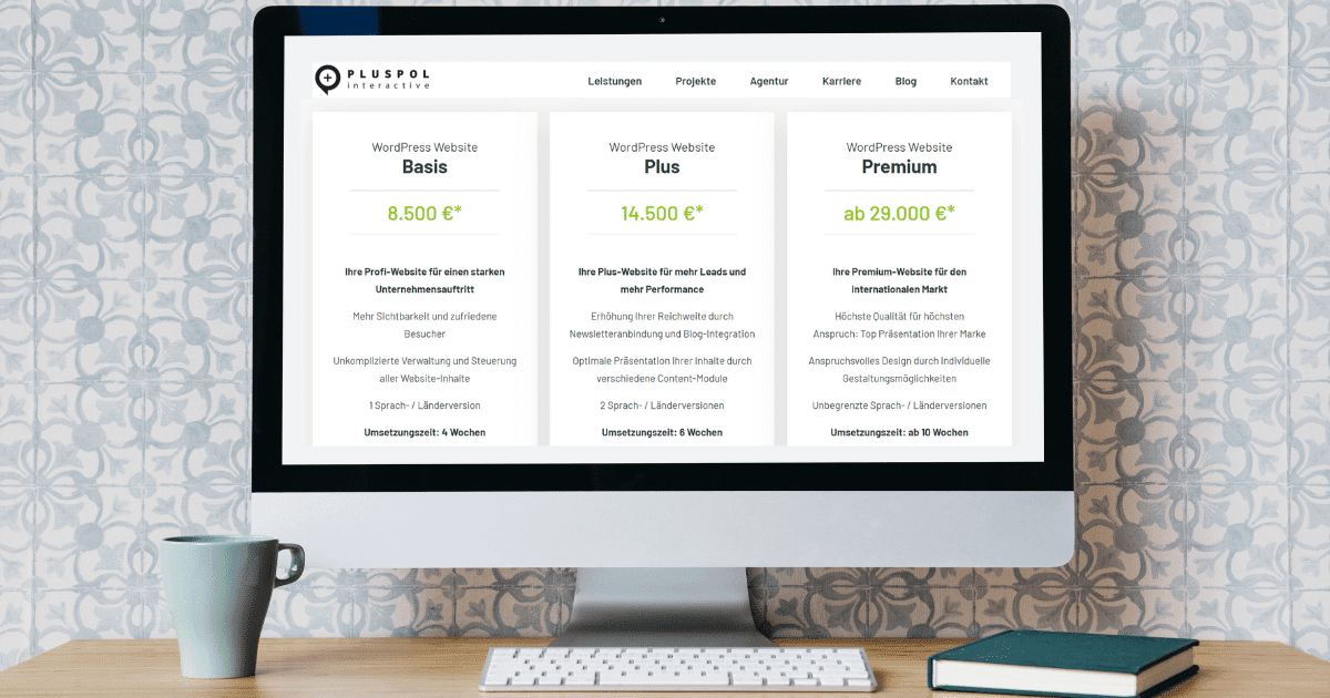 Bildschirm-mit-Wordpress-Preispaketen