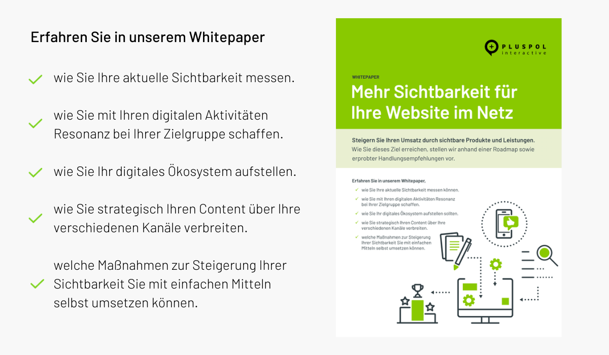 Inhalt Whitepaper Mehr Sichtbarkeit im Netz