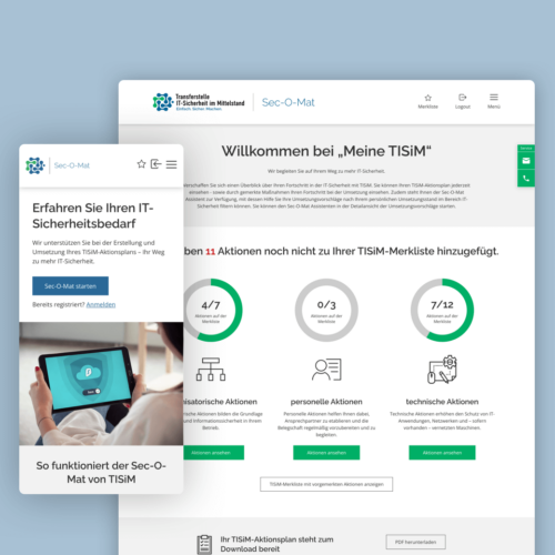 Sec-O-Mat: Entwicklung eines Online-Tools zur Abfrage des IT-Sicherheitsbedarfs