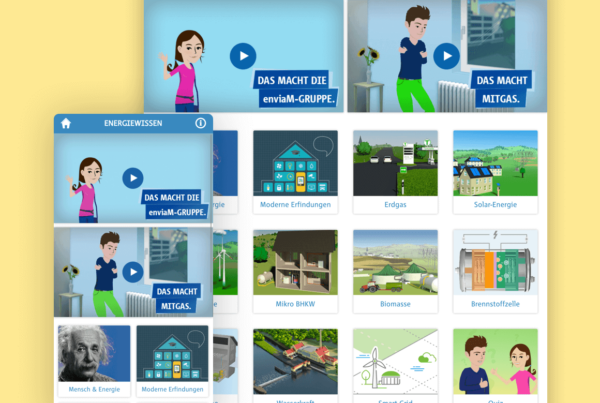 Projekt enviaM Energiewissen-App