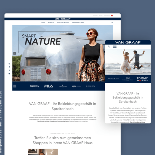 Relaunch der Corporate Websites für die Länder Schweiz, Ungarn, Lettland und Tschechien