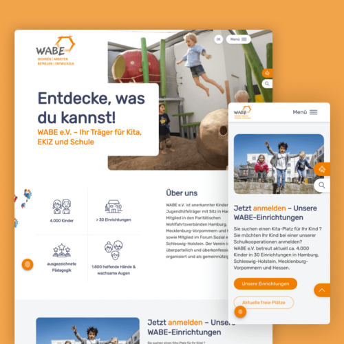 Website Relaunch WABE e.V.