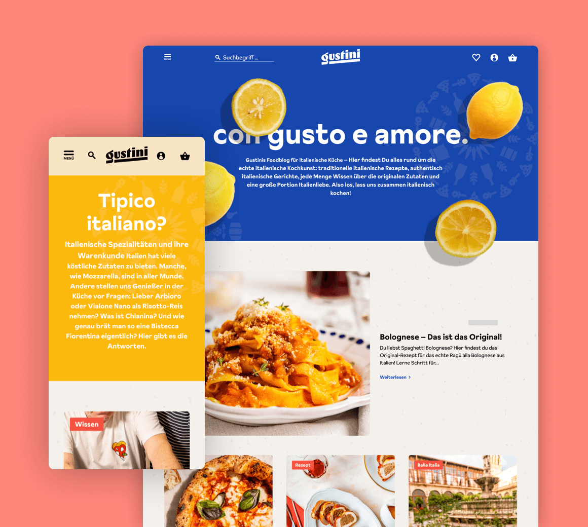 Redesign Gustini Blog
