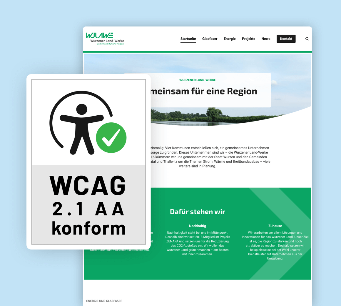 Website-Relaunch der Wurzener Land-Werke