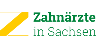 Logo der "Zahnärzte in Sachsen" mit gelbem Z und grünem Text.